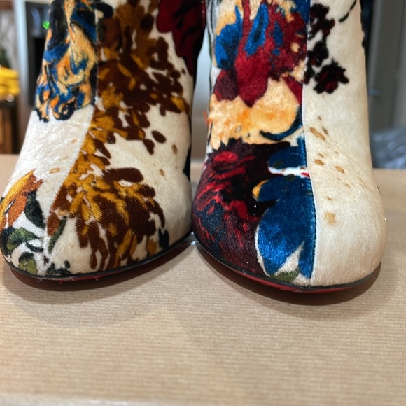 AUTHENTIC: Christian Louboutin Moulamax 100 Velours Bouquete size 37 - Picture 7 of 11